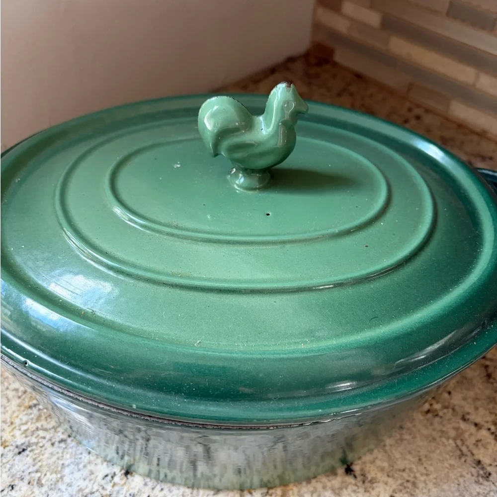 Staub Rooster pot #27 4 qt